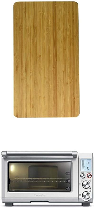 Breville BOV800XL Smart Oven Pro Convection Countertop Oven with Element IQ, 1800W, Stainless Steel and Breville Bamboo Cutting Board