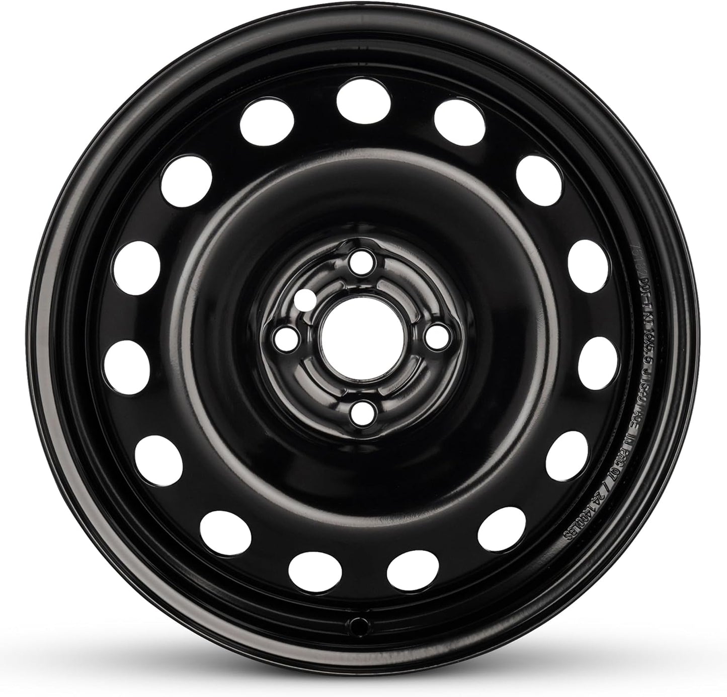 For 2016 Scion iA 16 Inch Painted Black Rim - OE Direct Replacement - Road Ready Car Wheel