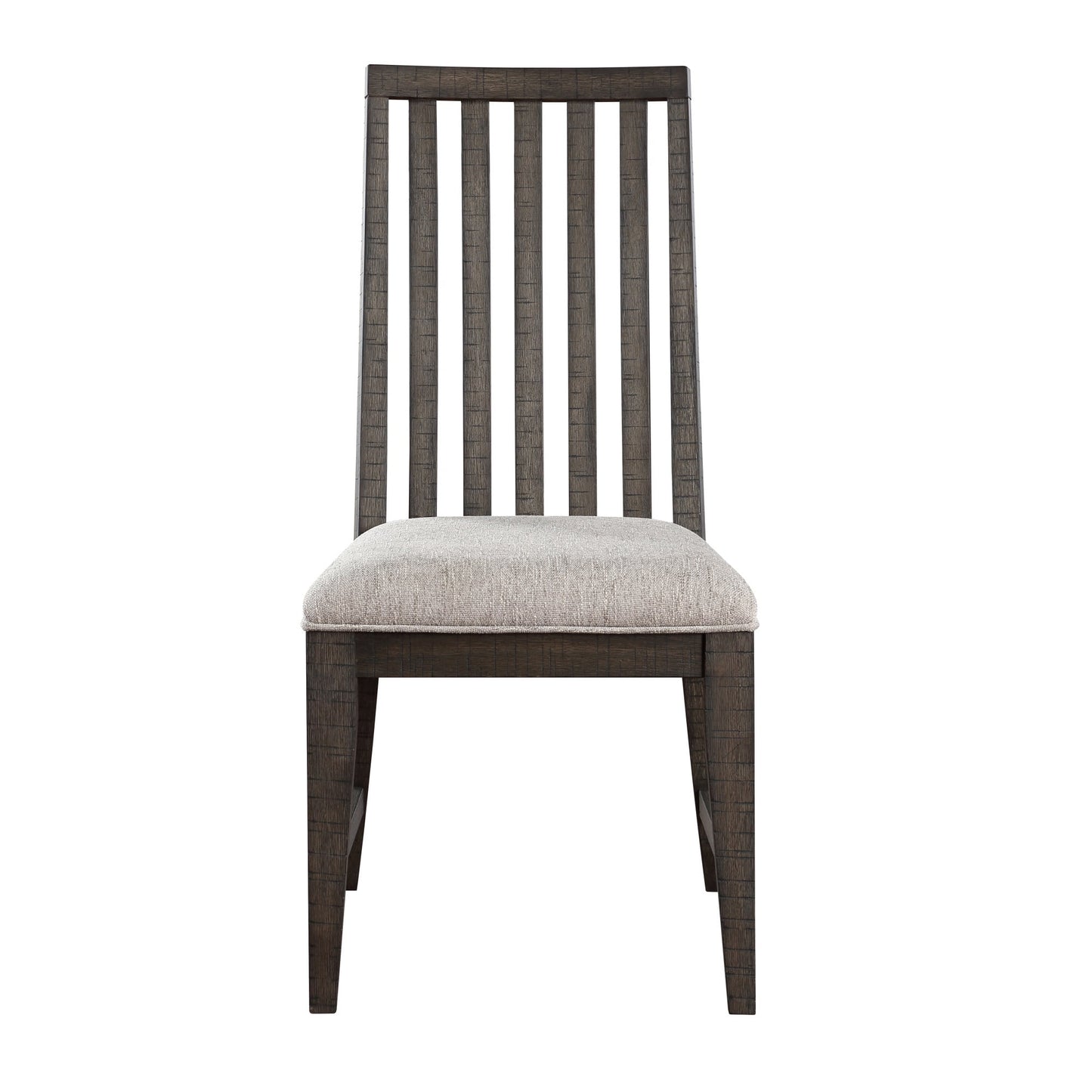 Steve Silver Rustic Riverdale Set of 2 Dining Side Chairs, Dusky Cedar Brown