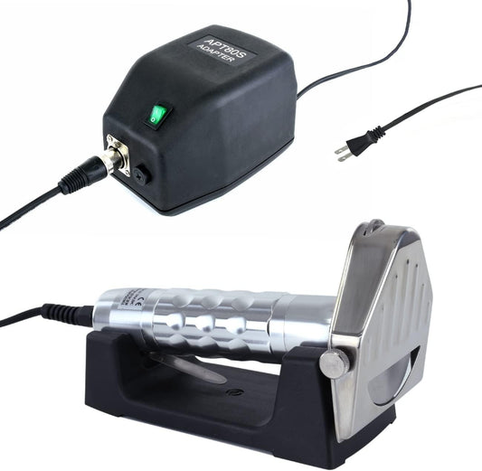 Li Zhen Commercial Electric Shawarma Knife Gyros Meat Cutter Doner Kebab with 2 Blades 0.5mm Stainless Steel Gyro Cutter, Sliver