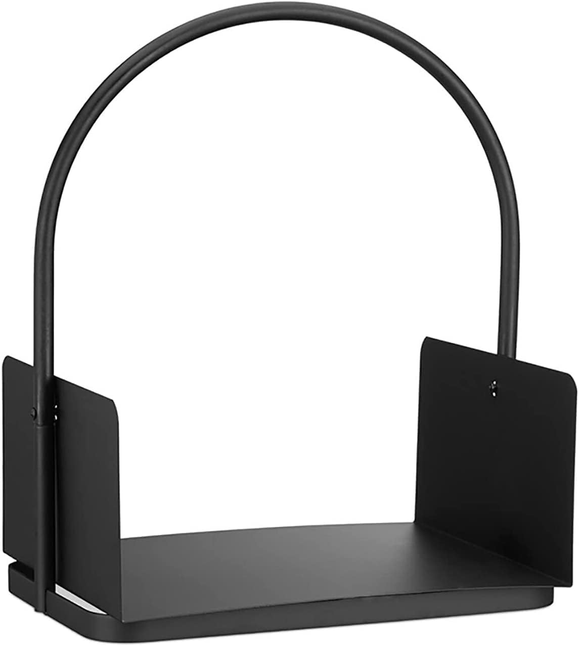 Firewood Rack with Handles, Heavy-duty Steel Frame, Easy To Assemble, Suitable for Indoor and Outdoor Fireplaces