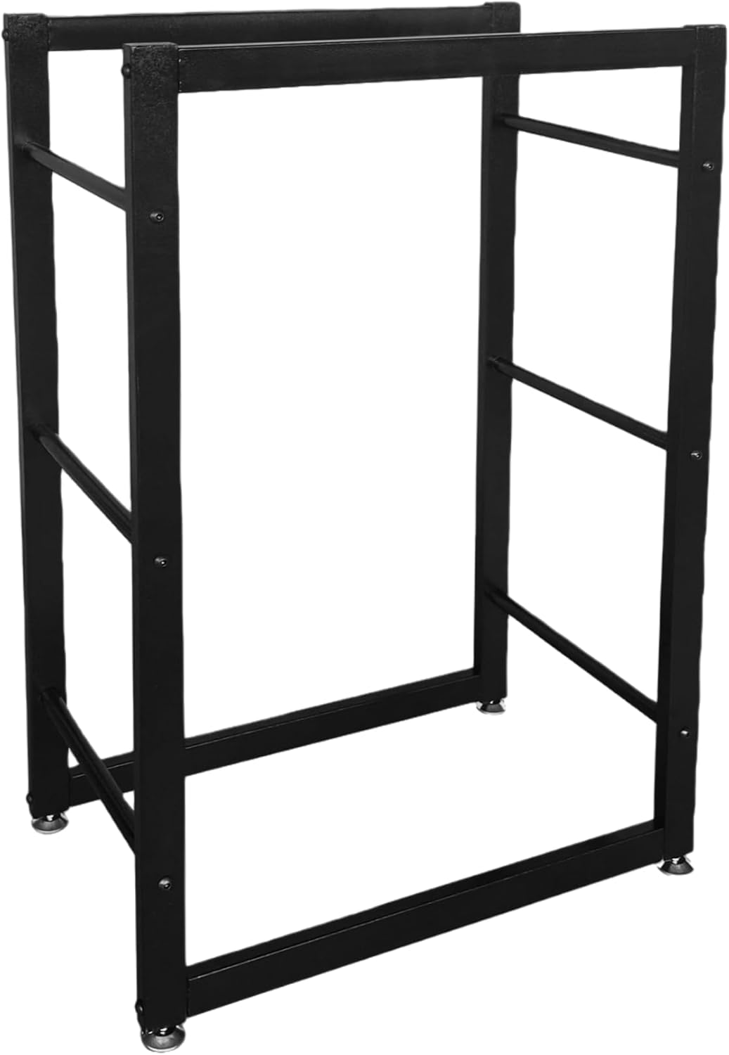 Srehloe Firewood Log Rack Wood Storage Rack Holder 14" D x 24" W x 40" H Heavy Duty Fireplace Logs Holder Suitable for Indoor Outdoor Patio Pit Firepit Stove Accessories