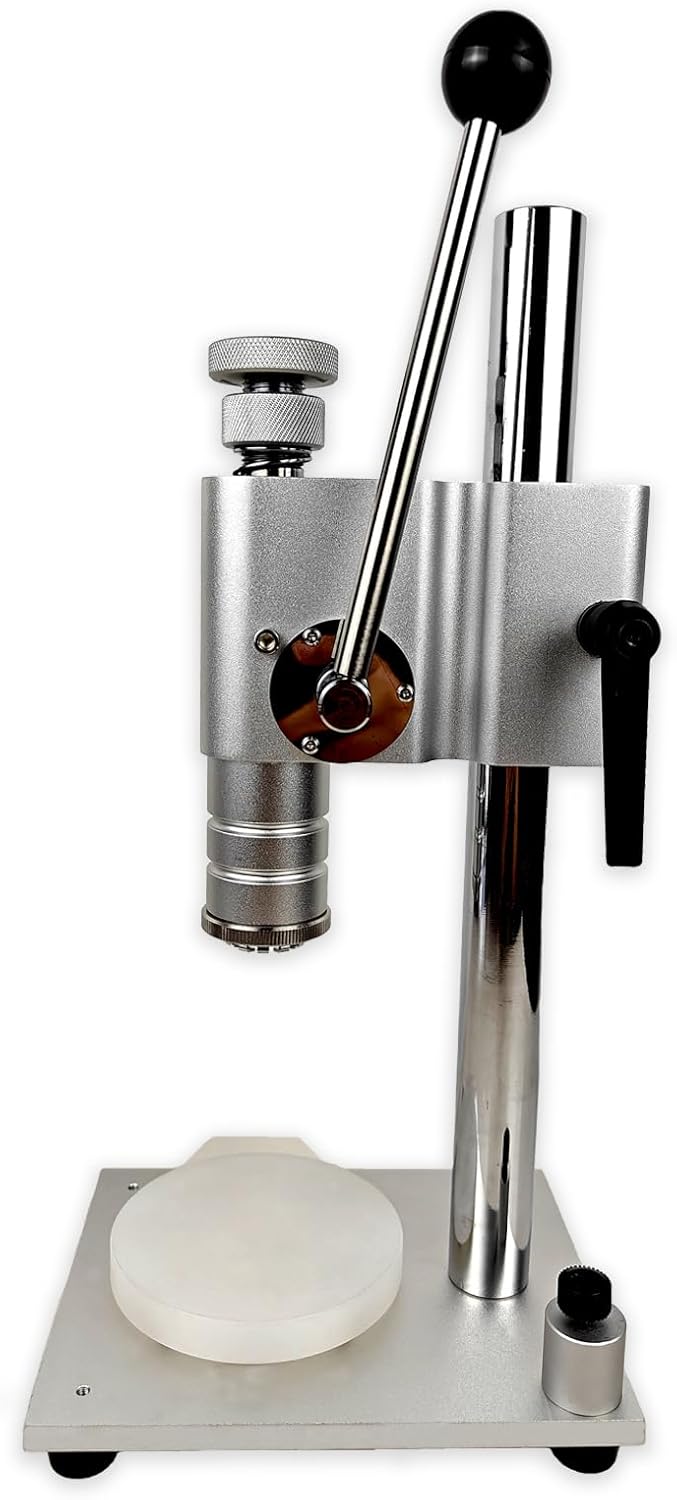 Manual Perfume Bottle Crimper Machine for 13mm & 15mm Vials - Desktop Hand Tool for Sealing Sprayers, Capping Vial Bottles & Crimping Sprayer Caps