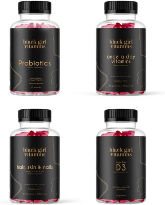 Black Girl Vitamins Complete Wellness Essentials
