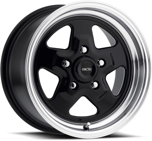 Vision 521H Nitro Polished 15X10 Wheel Rim (-25 offset, 5-4.5)