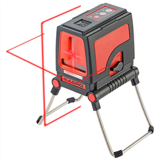 KAPRO 165-ft Red Self-Leveling Cross-line Laser Level 872-10
