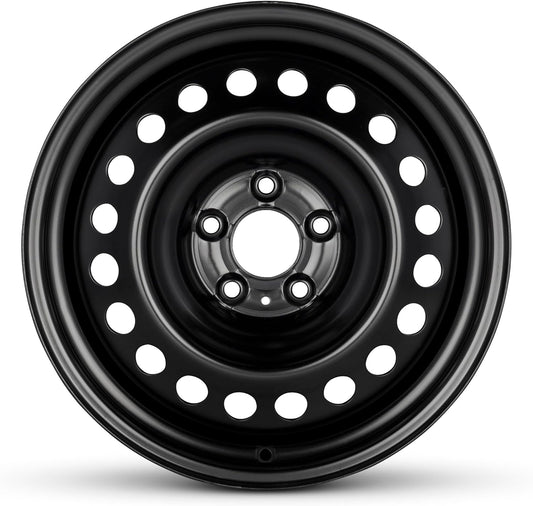 For 2007-2024 Nissan Altima 17 Inch Painted Black Steel - New OEM Rim - Road Ready Car Wheel