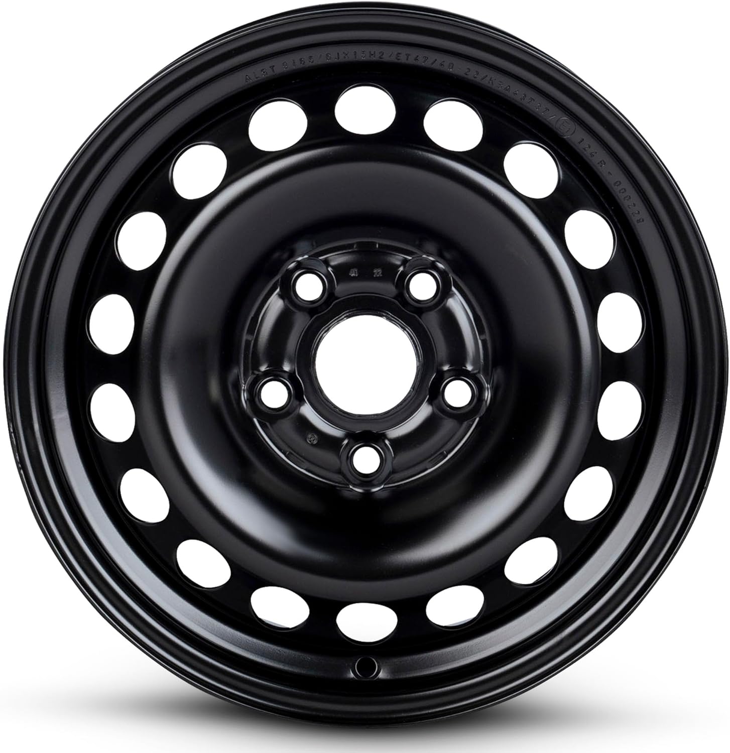 For 1996-2001 Audi A4 15 Inch Painted Black Rim - OE Direct Replacement - Road Ready Car Wheel