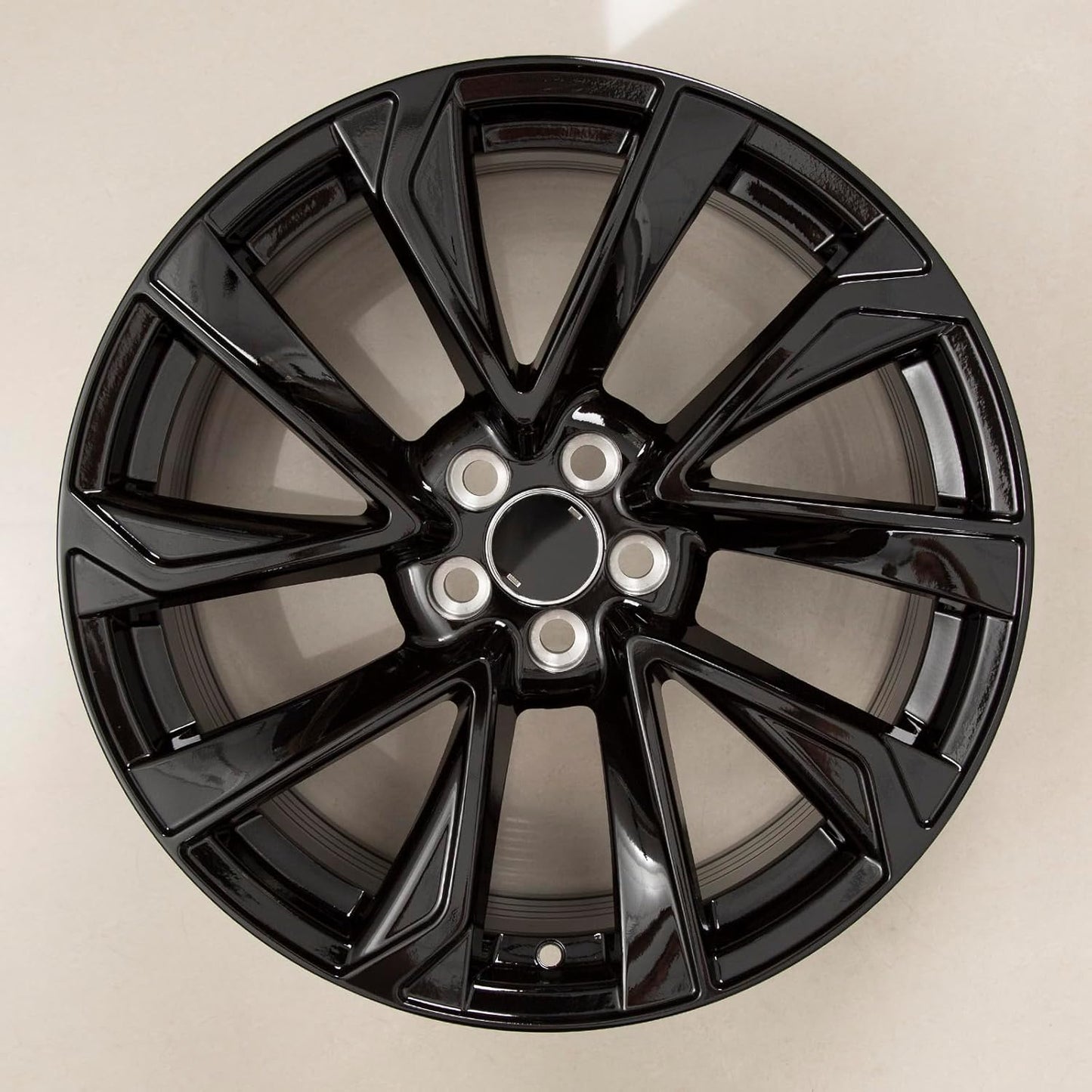 New 18" Aluminum Wheel Rim for Toyota Corolla 2019 2020 2021 2022 2023 2024 Black Machined Face 18x8inch Single Replacement Car Rim