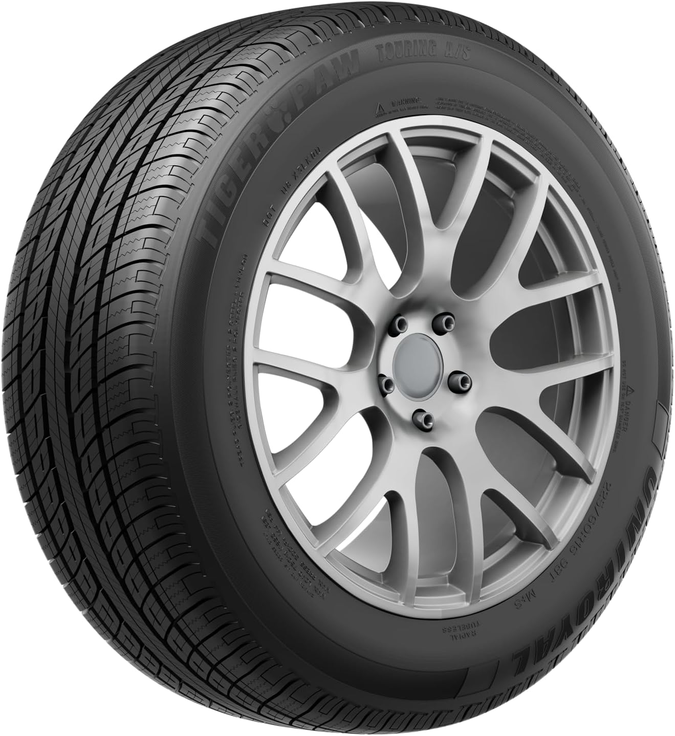 Uniroyal Tiger Paw Touring A/S All Season Car Tire for Passenger Cars and Minivans - 235/60R18 103V
