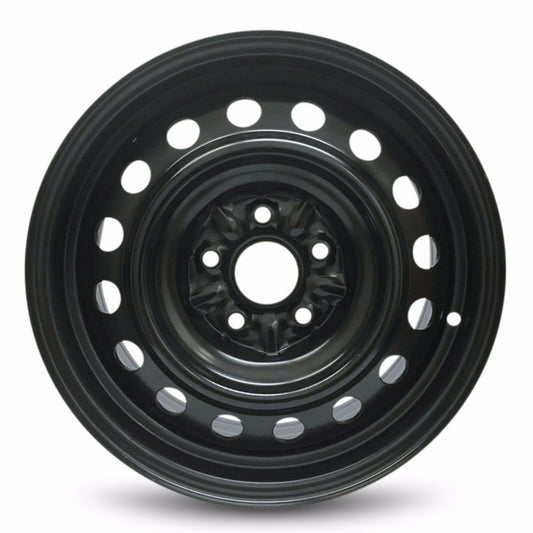 For 2004-2008 Toyota Solara 16 Inch Painted Black Rim - OE Direct Replacement - Road Ready Car Wheel