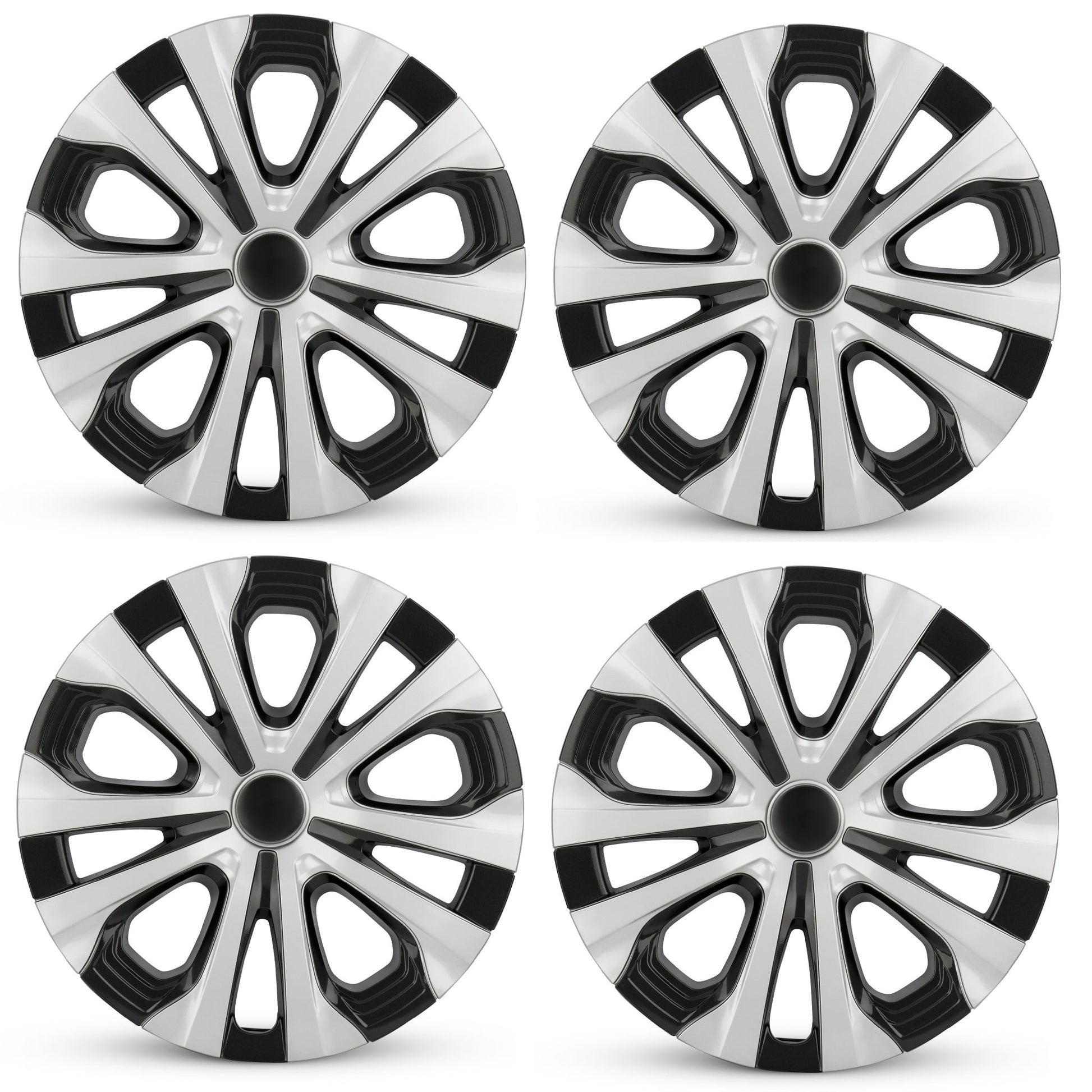 New 16 Inch Hubcaps For 2020-2021 Toyota Corolla Hybrid - Set of 4 Silver - Wheel Covers