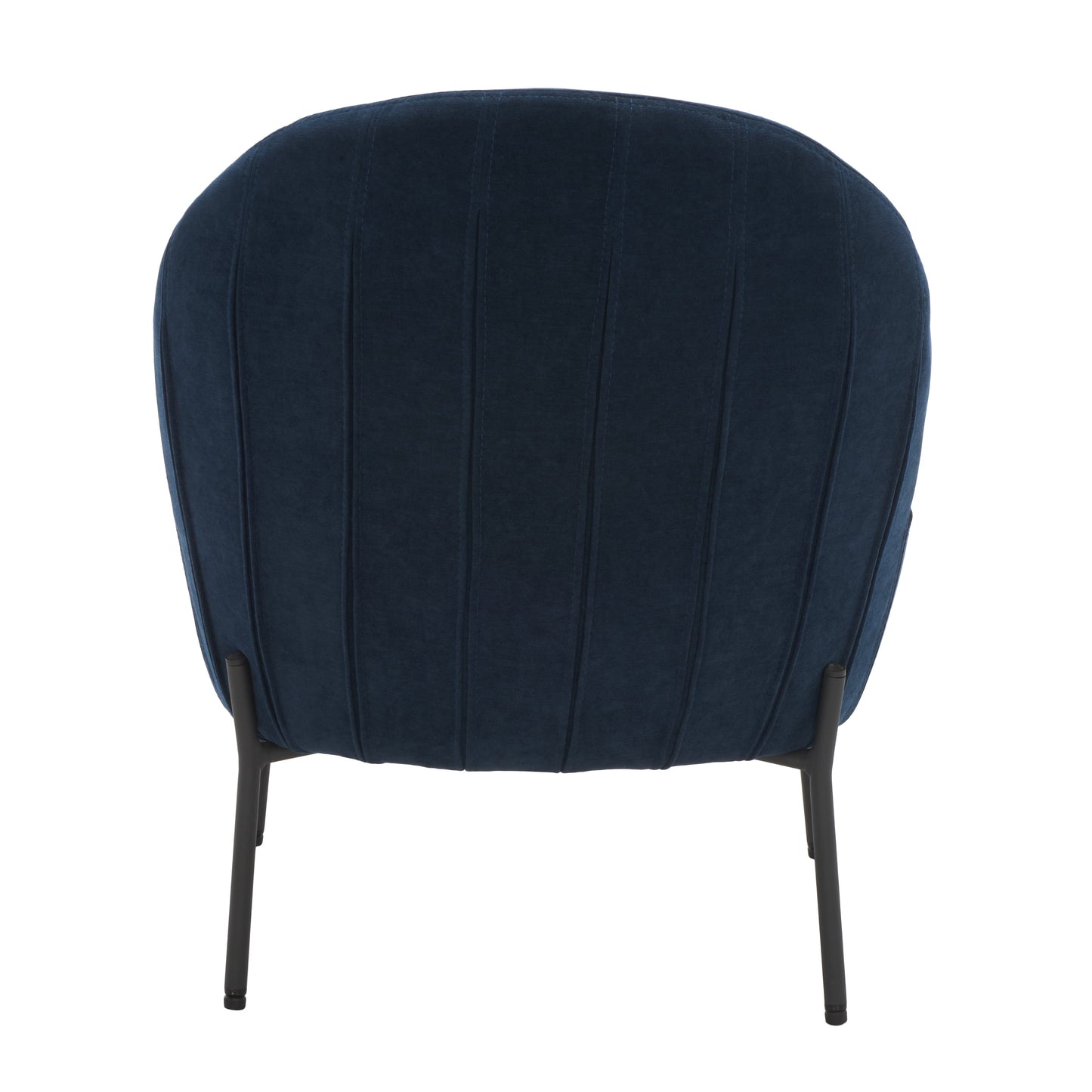 SAFAVIEH Brax Tufted Petite Slipper Chairs, Light Grey/Black (21.4 in. W x 25.7 in. D x 26 in. H)